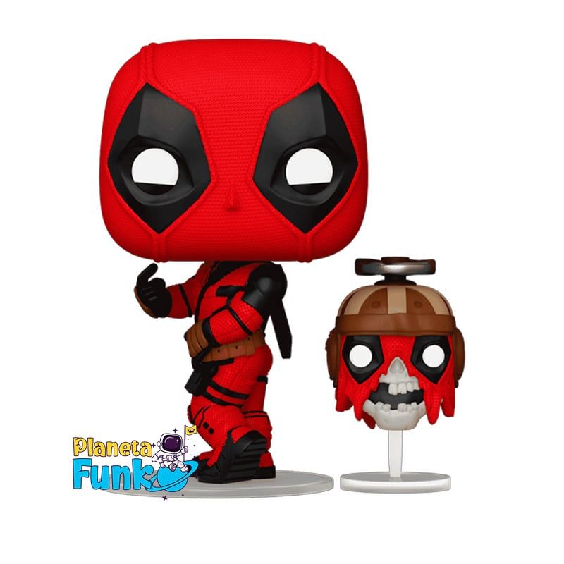 FUNKO - DEADPOOL WOLVERINE CON HEADPOOL 1400 FUNKO POP