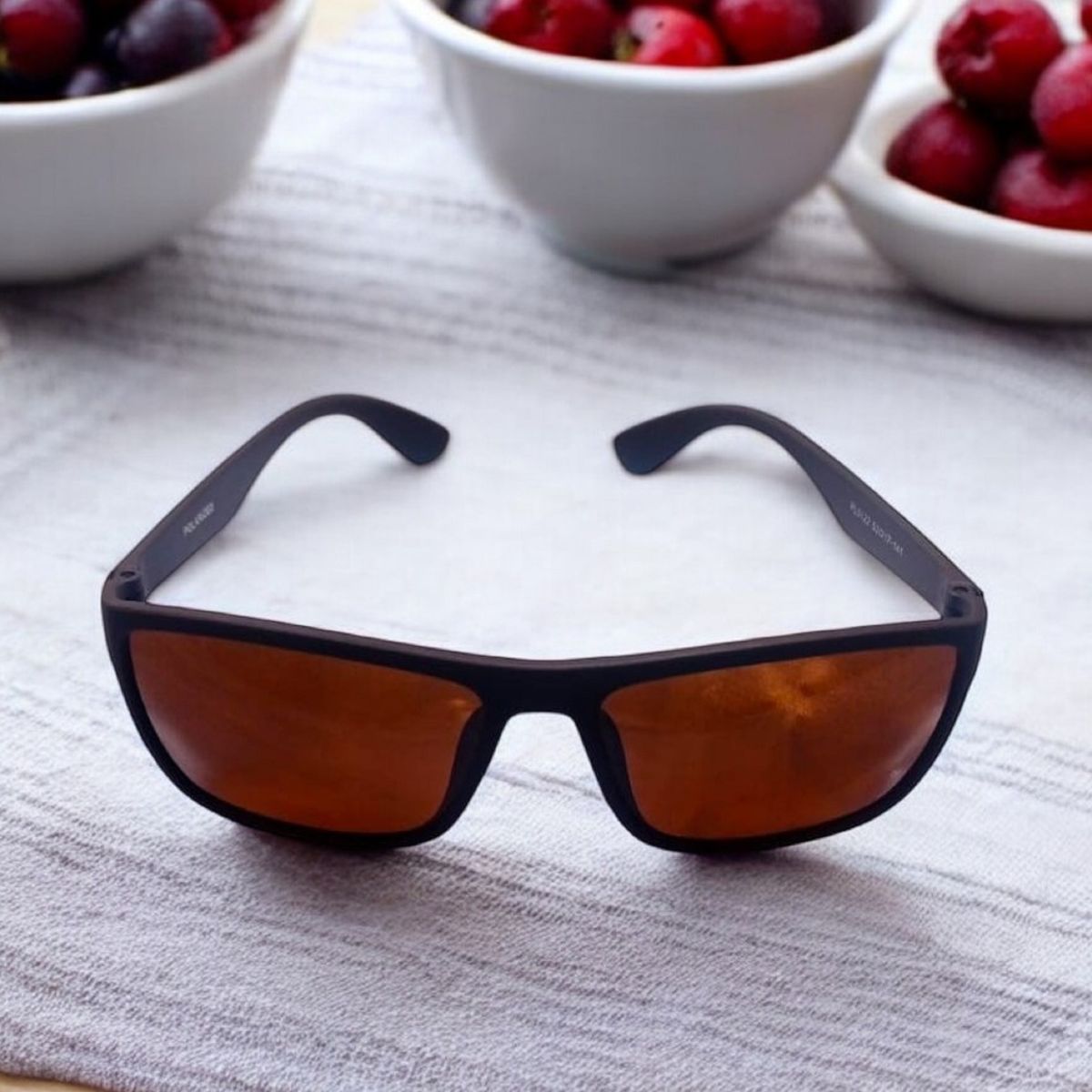 GENERICO - Gafas de Sol Clásico Polarizado Unisex PL5122 Marrón