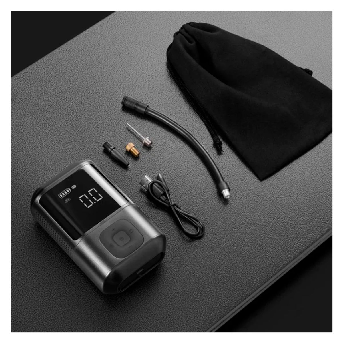 GENERICO - INFLADOR PORTATIL LYDSTO CON COMPRESOR DE AIRE ELECTRICO - 1S YY-CQB01