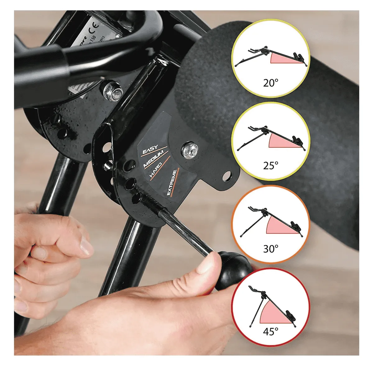 ALPHA GYM - Maquina abdominal semi profesioanl  FIT SHAPER