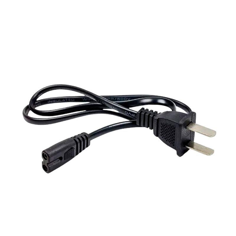 XTECH - CABLE DE ALIMENTACION XTECH PARA LAPTOP ENCHUFE 2 PN XTC-110