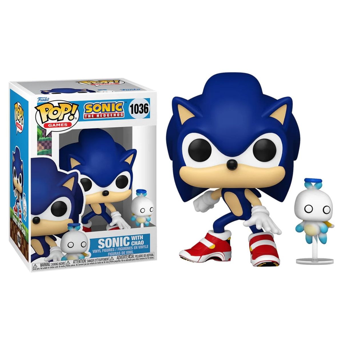 FUNKO - Funko Pop Sonic - Sonic with Chao 1036