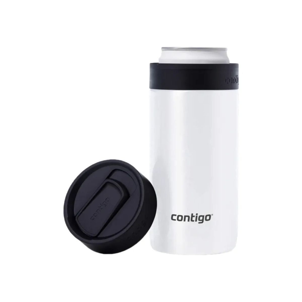 CONTIGO - Vaso térmico Contigo River North Can 355ml de acero inoxidable Blanco