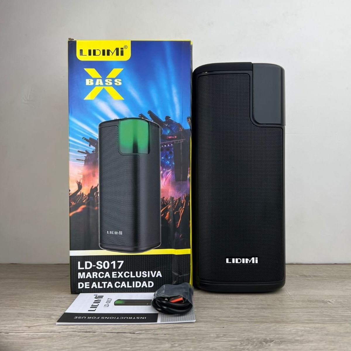 LIDIMI - Parlante Bluetooth LIDIMI 40W Bass Sonido de Calidad LD-S017 Negro