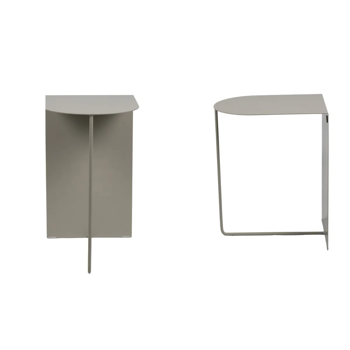 NIHM - Mesa Auxiliar de Metal Novi Light