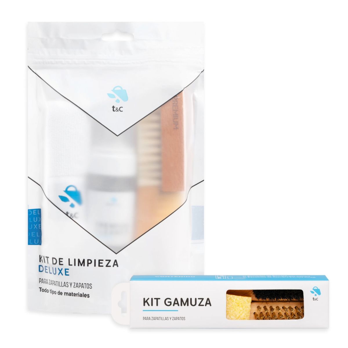 TABAZ&CARTERAZ - Combo Gamuza para limpieza de calzado