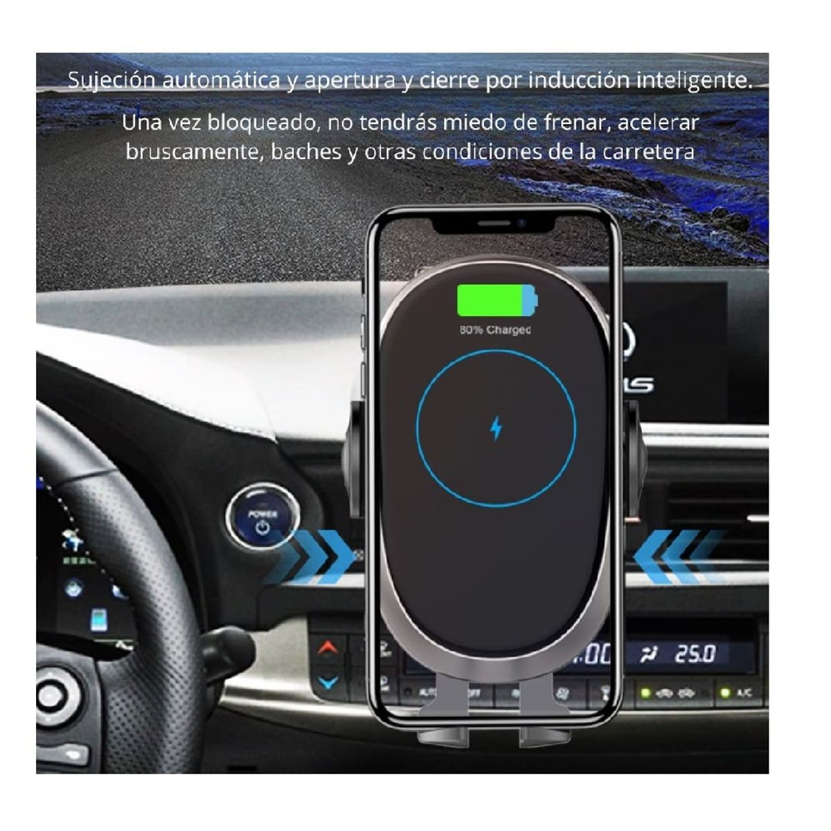 OTTOWARE - Soporte para Teléfono y Cargador Inalámbrico