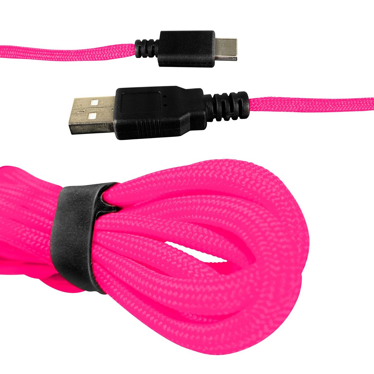 VSG - Cable USB Tipo C Trenzado VSG Aquila Rosa