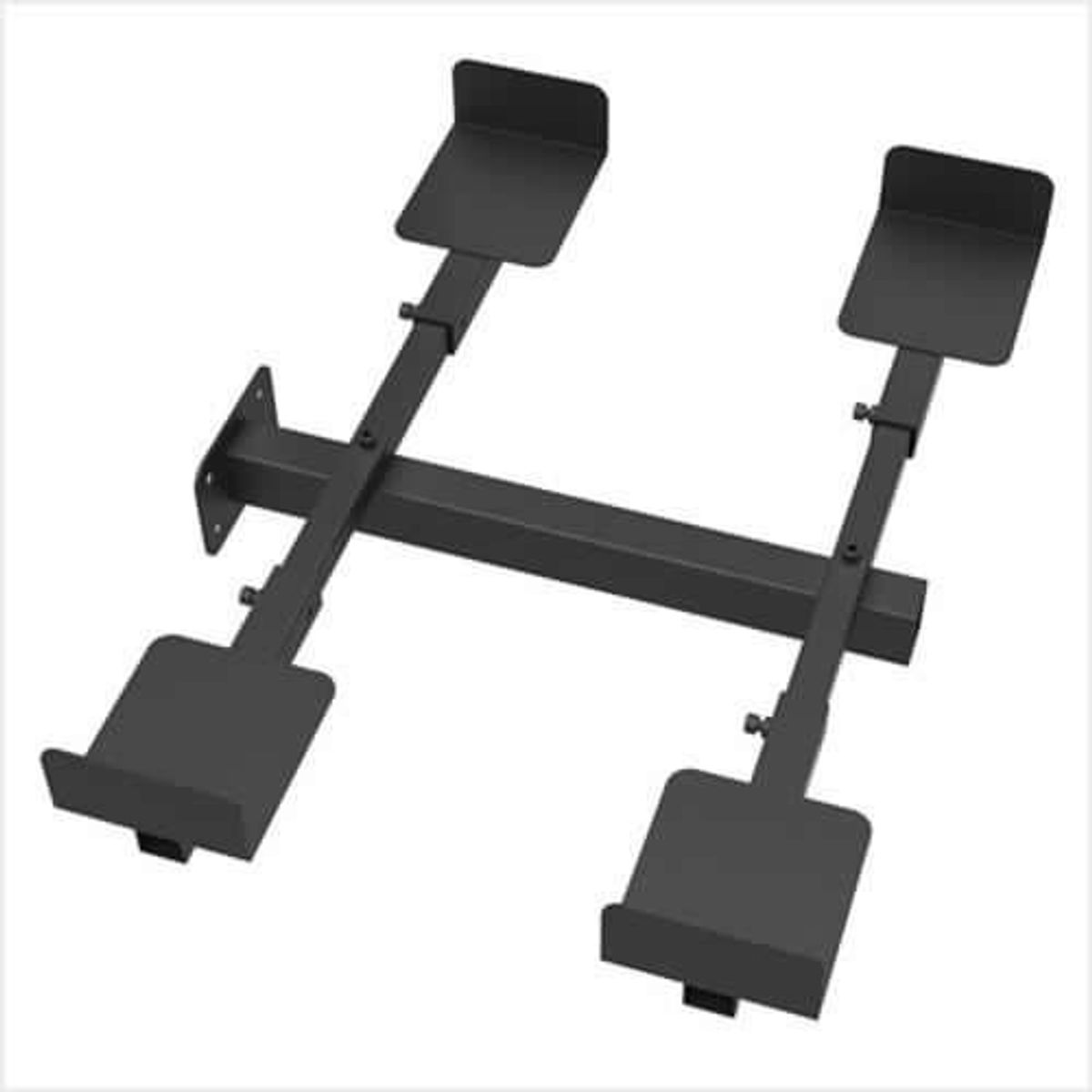 GENERICO - Rack para microondas horno parlante etc  NEGRO.