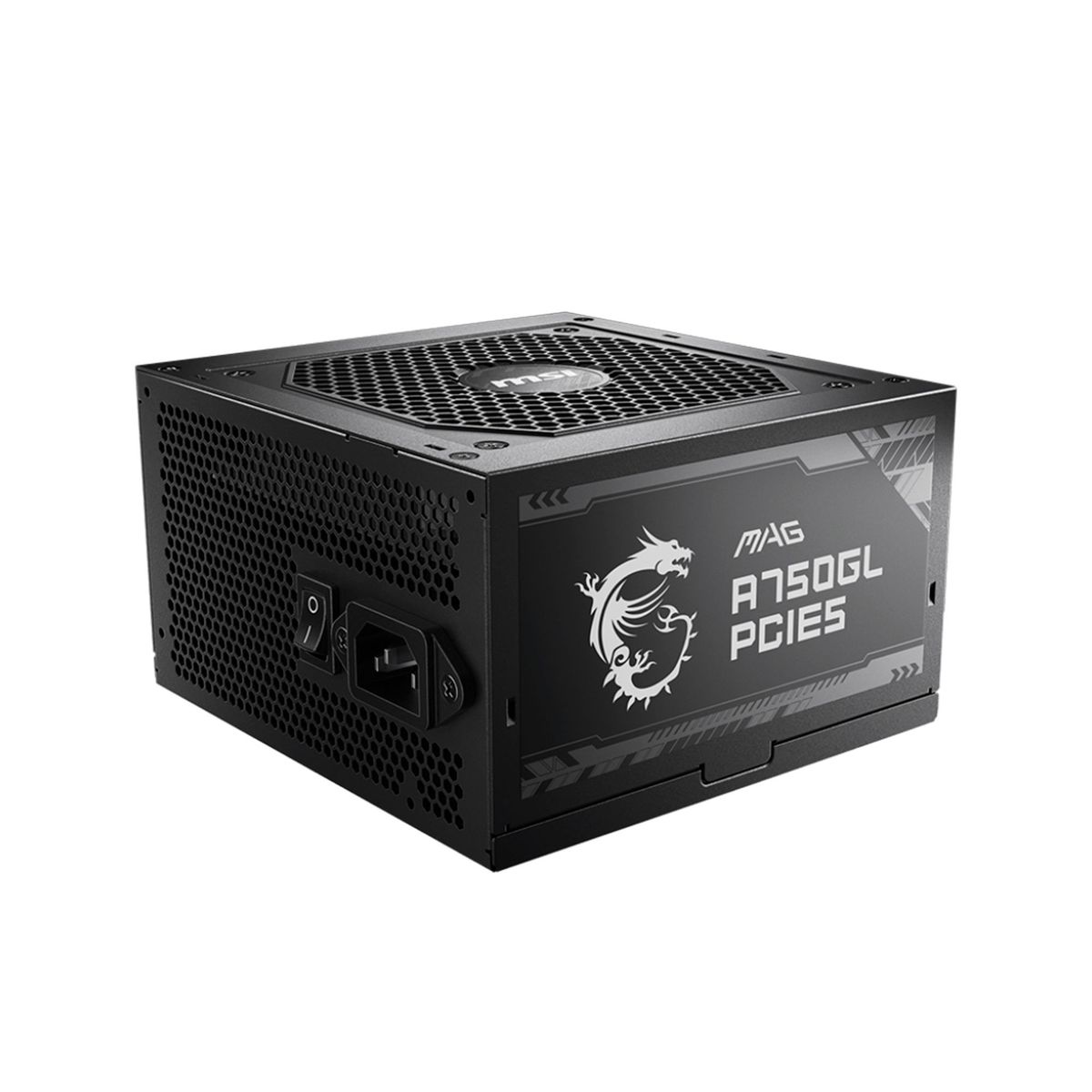 MSI - FUENTE DE PODER MSI 750W 80+ GOLD HASTA 90% PN MAG A750GL PCIE5