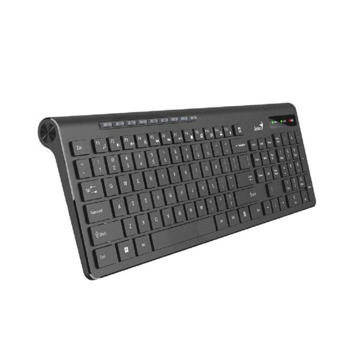 GENIUS - TECLADO GENIUS SLIMSTAR 7230 MULTIMEDIA SP NEGRO PN 31310021401