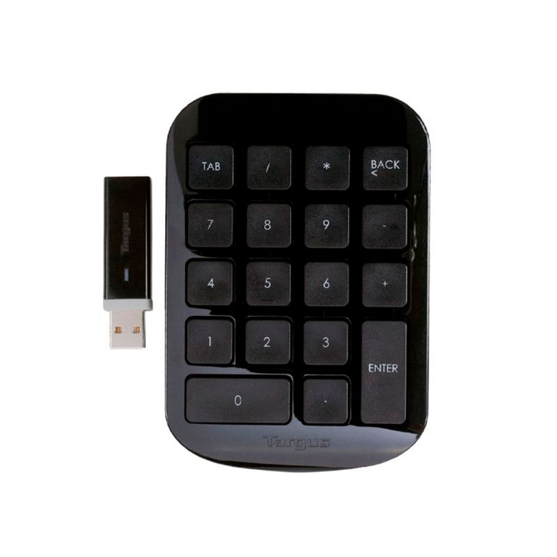 TARGUS - TECLADO NUMERICO TARGUS WIRELESS USB NEGRO PN AKP11US