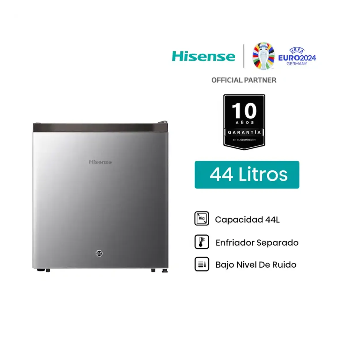 HISENSE - FRIGOBAR HISENSE 45L RR59NL2A PLAREADO