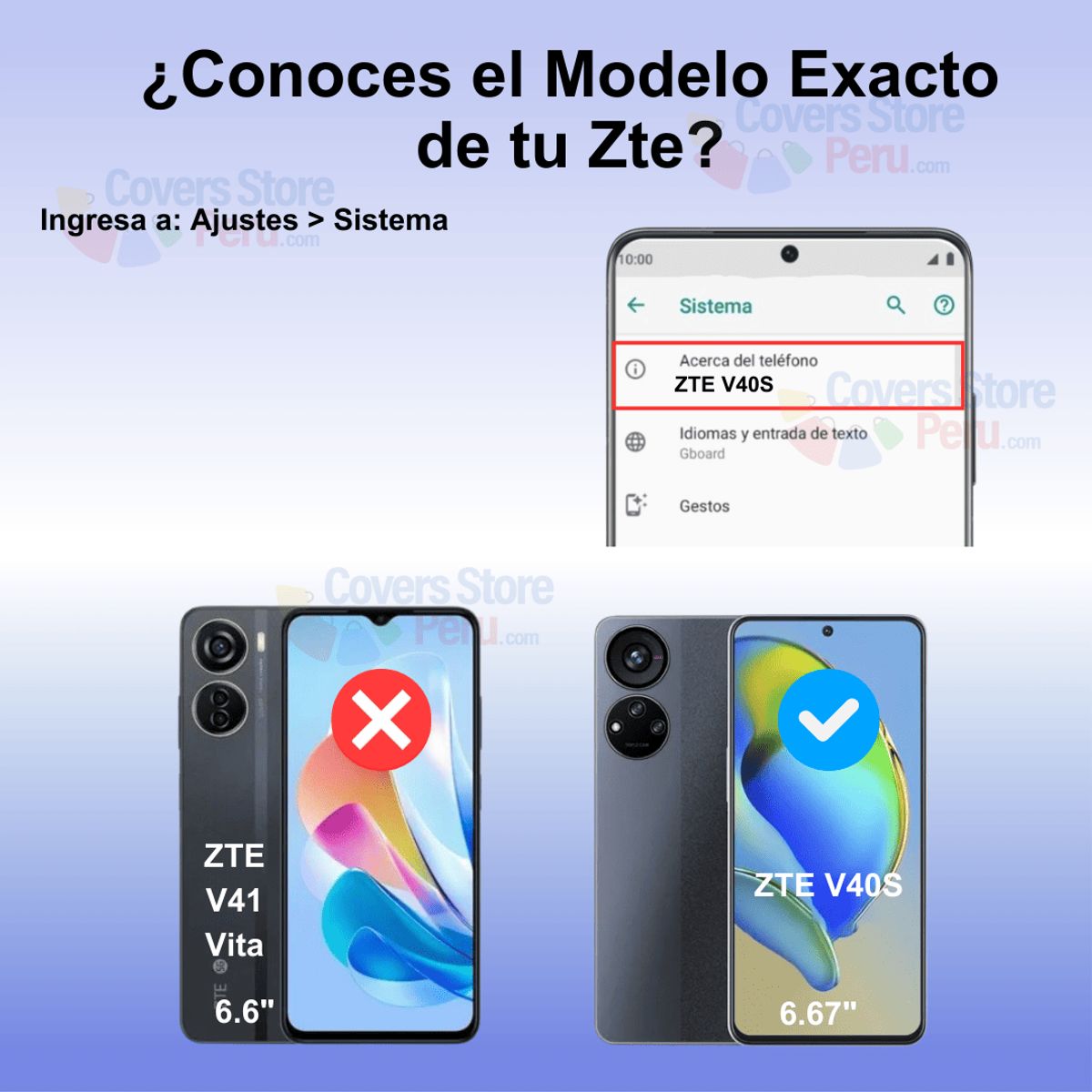 GENERICO - Mica para Zte V40S Protector de Cerámica Mate Antishock Resistente