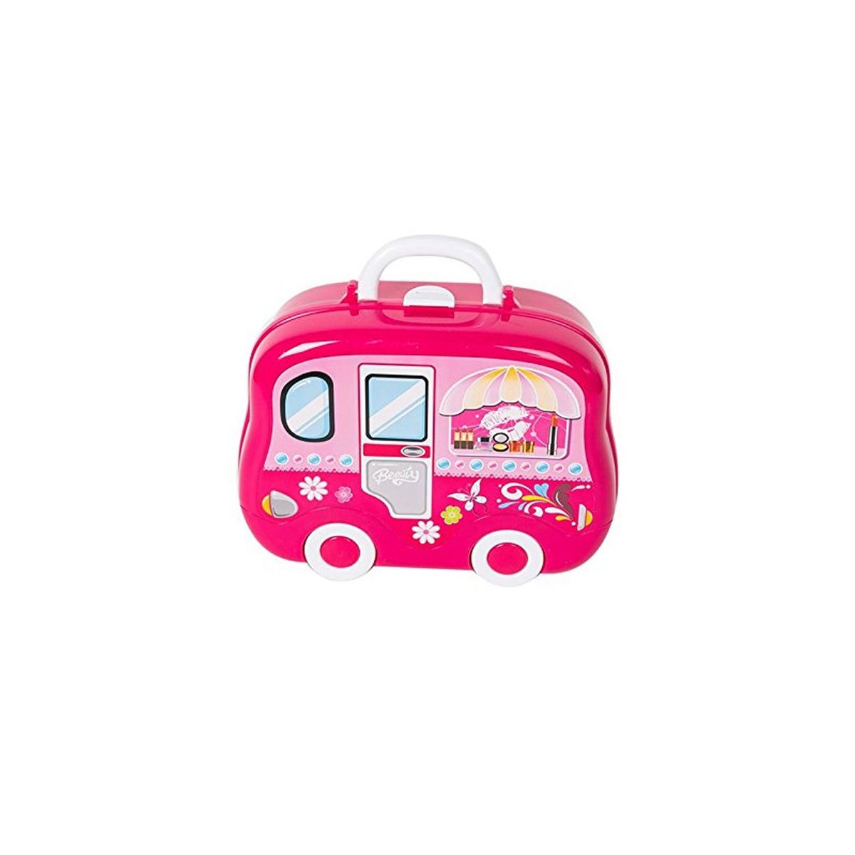 GENERICO - Juguete Set de Belleza Lonchera con Rueda 2 en 1 008-917A