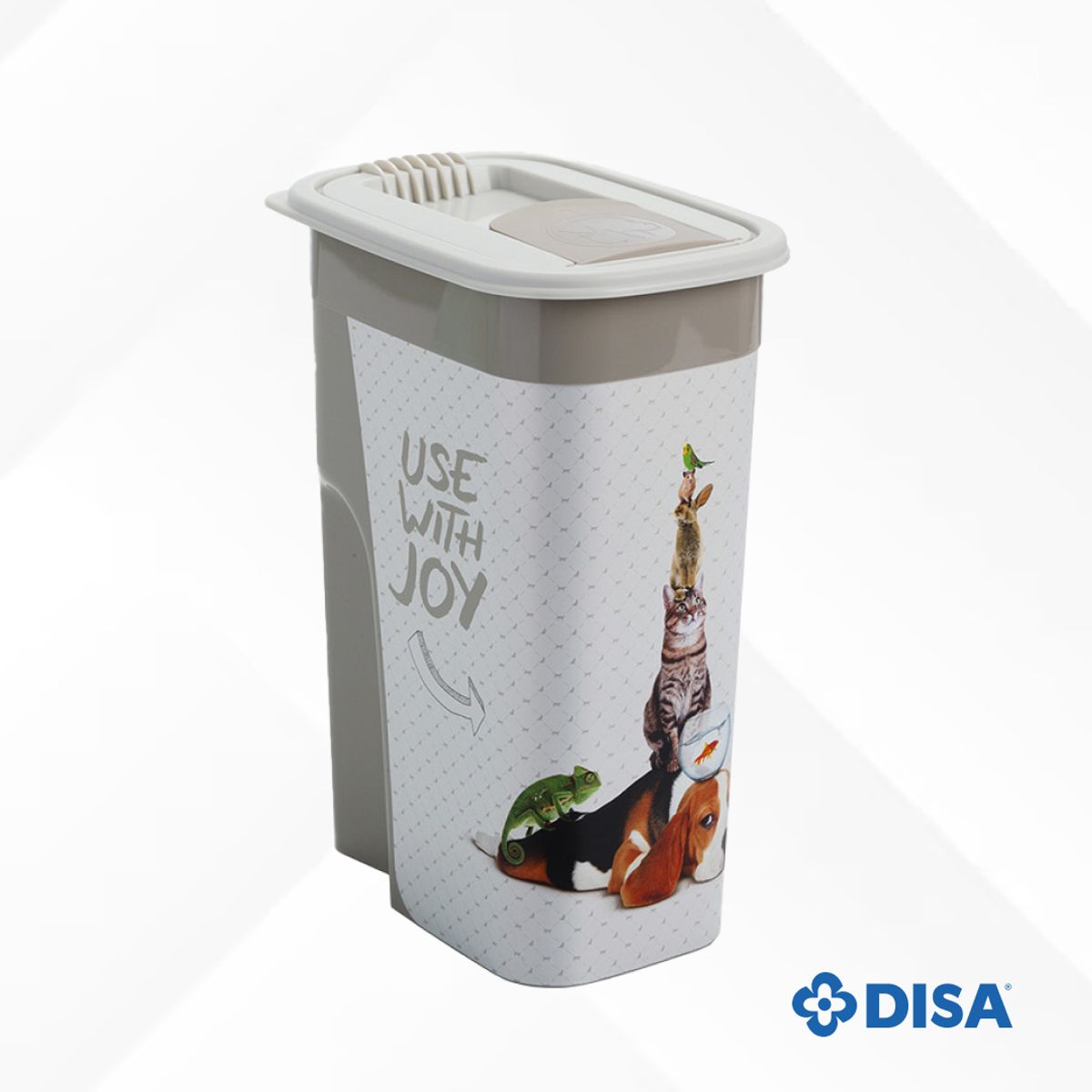 DISA SOLUCIONES ECOEFICIENTES - DISPENSADOR DE COMIDA 2 KG