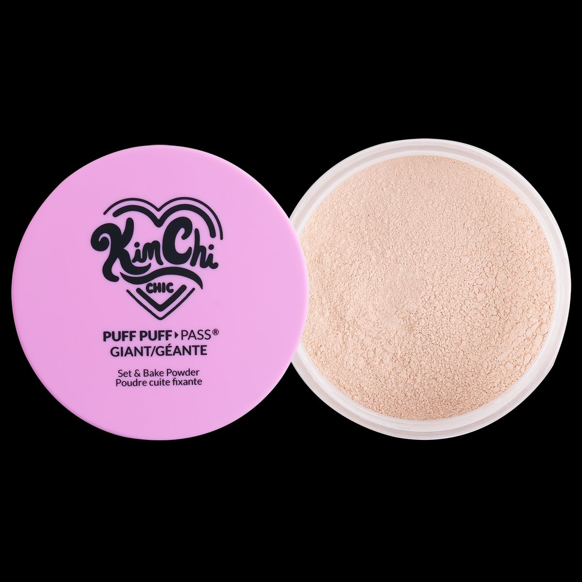 KIMCHI CHIC BEAUTY - Polvo Giant Puff Puff Pass Set  Bake Powder 80g Kimchi Chic