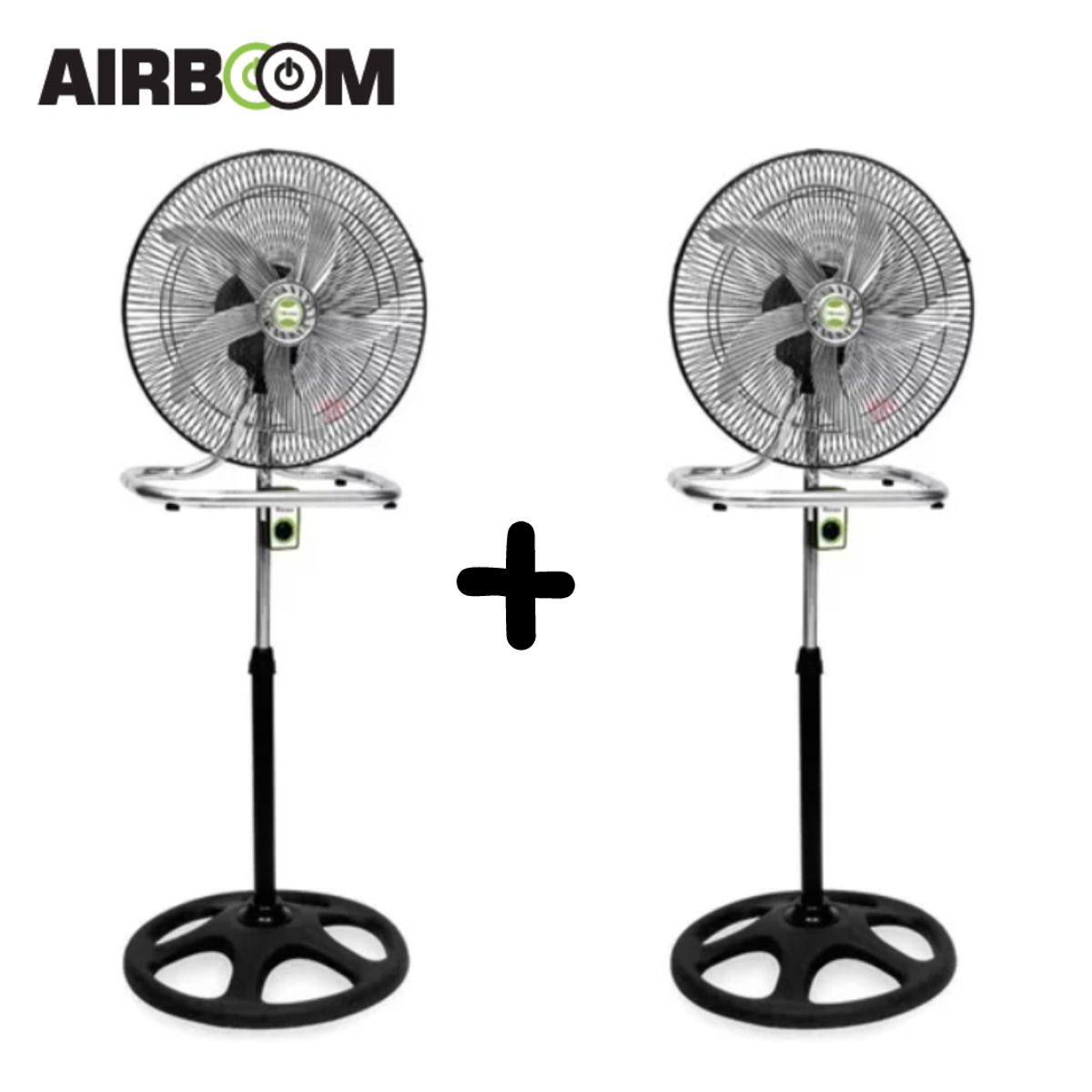 AIRBOOM - VENTILADOR AIRBOOM 3 EN 1 - GLACIAL 5 - 2 UNIDADES