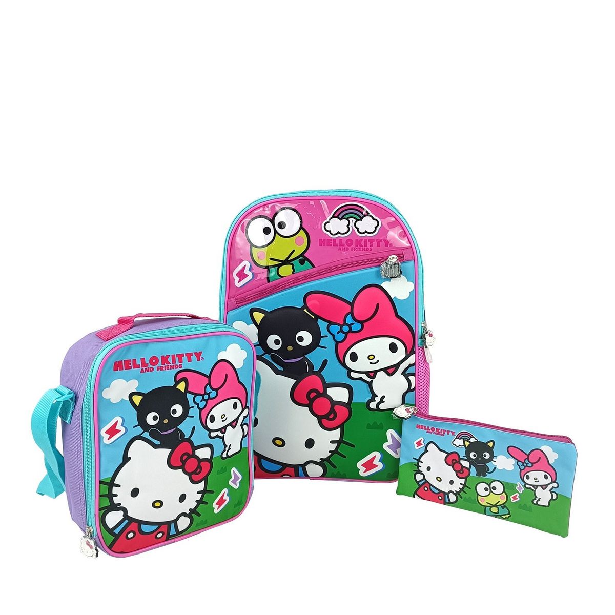 SCOOL - Set Mochila 2 bolsillos Oficio Scool Ranger - HELLO KITTY & FRIENDS