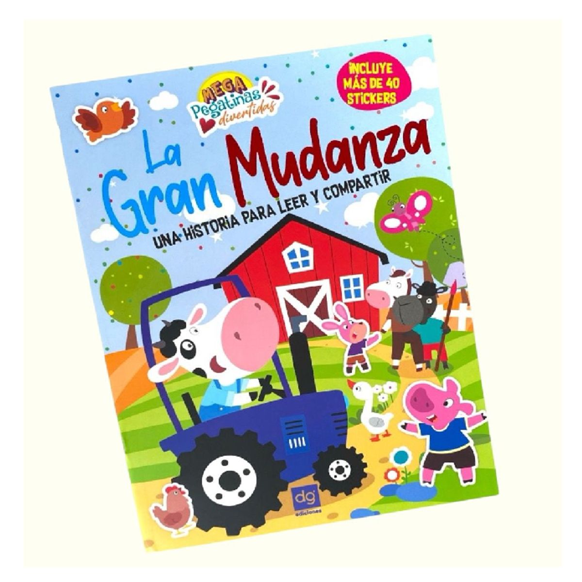 GENERICO - Cuento con stickers la gran mudanza