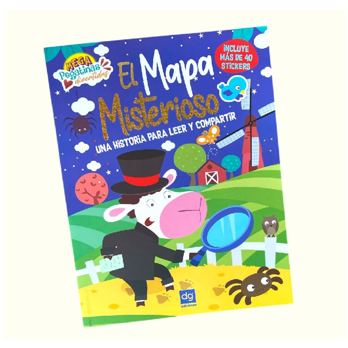 GENERICO - Cuento con stickers el mapa misterioso de las cosas