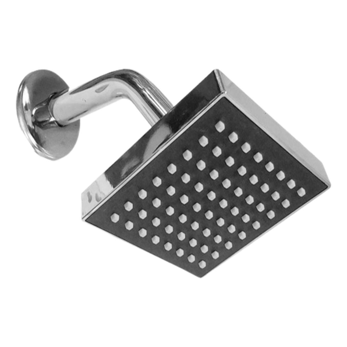 C&A - Cabeza de ducha cromada cuadrada C&A