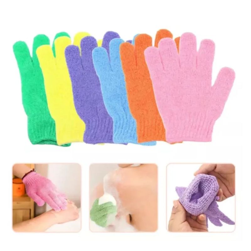 GENERICO - Pack 6 Guantes Exfoliante Corporal