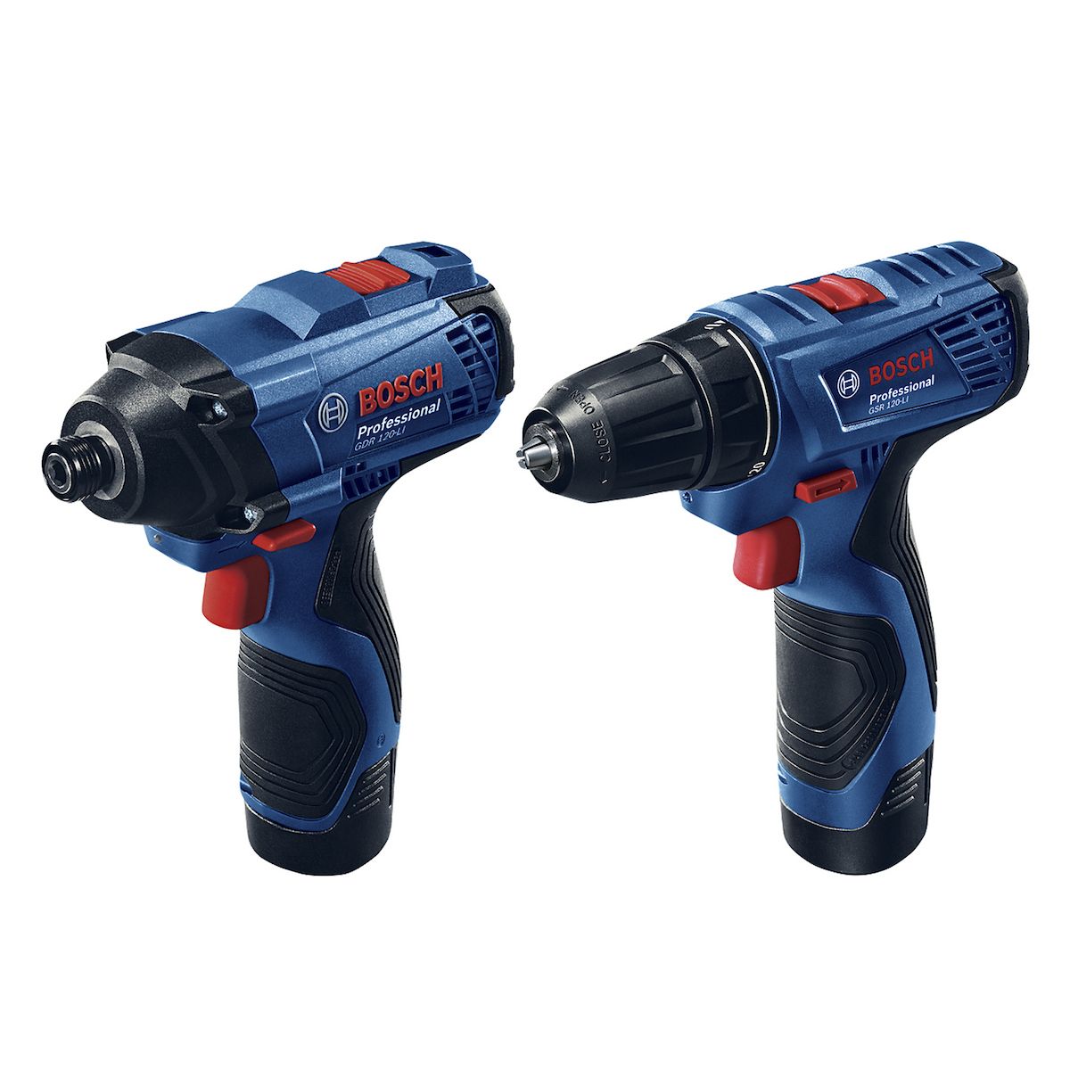 BOSCH - Taladro Atornillador Gsr 120 + Impacto Gdr 120 Bosch Aluminio
