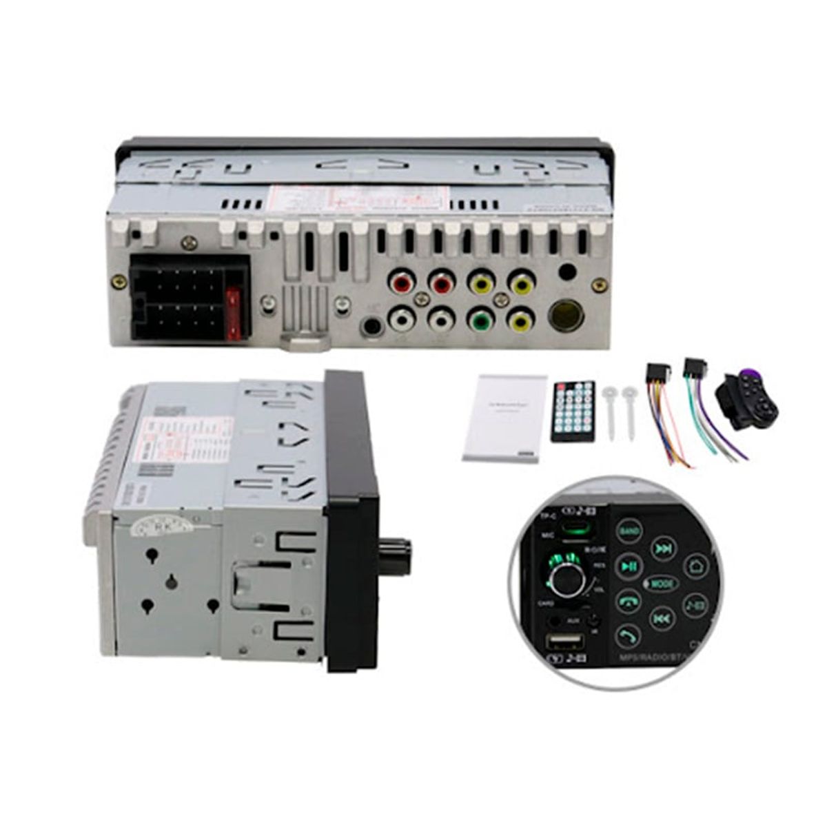 CAFINI - Autoradio cafini cn-u5031mp-bt negro