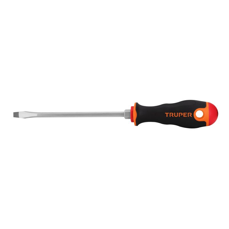 TRUPER - Desarmador plano 14 x 6 mango comfort grip truper