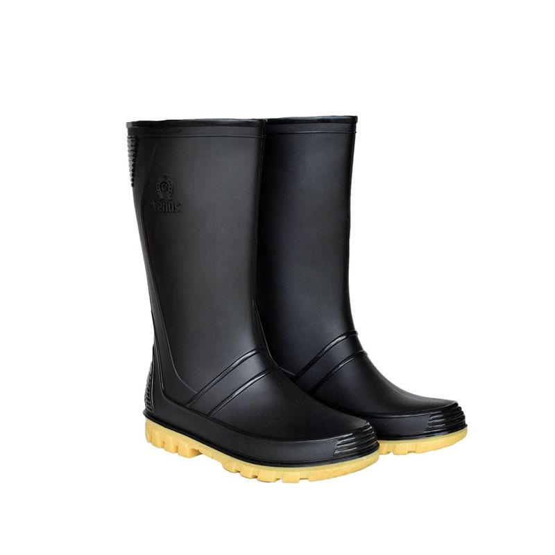 GENERICO - BOTAS DE LLUVIA CLÁSICA NEGRO