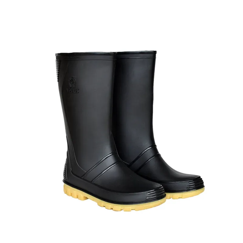 GENERICO - BOTAS DE LLUVIA CLÁSICA NEGRO