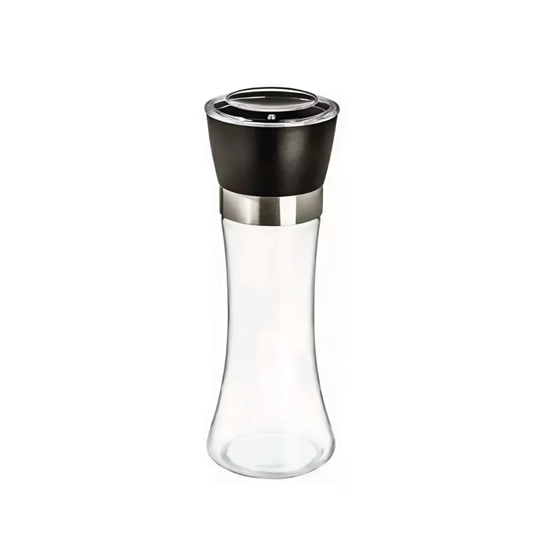 S&T - Molinillo de especias 200ml vidrio transparente JH-304P
