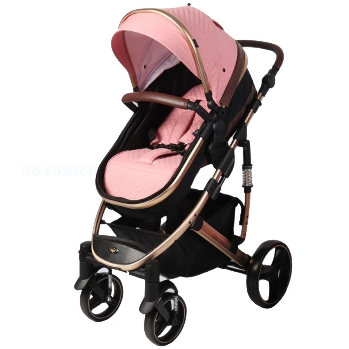 Stokker Baby - Coche Moises de Lujo  Stokker Baby «ARCHIE» Rosado