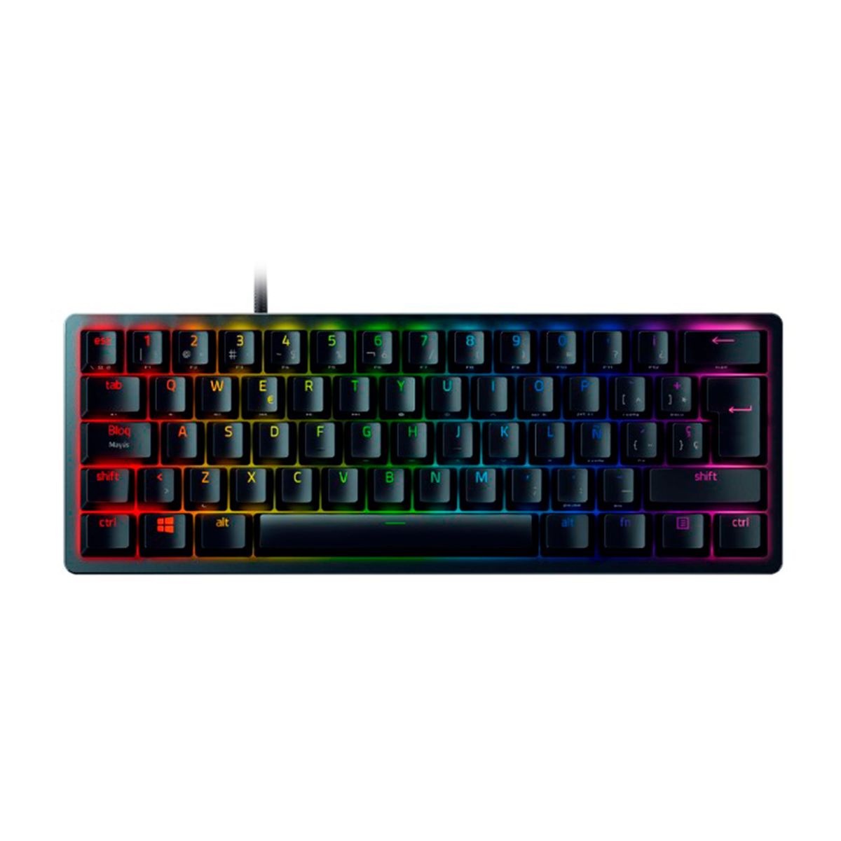 RAZER - TECLADO RAZER HUNTSMAN MINI OPTO 100M NEGRO PN RZ03-03392900-R311