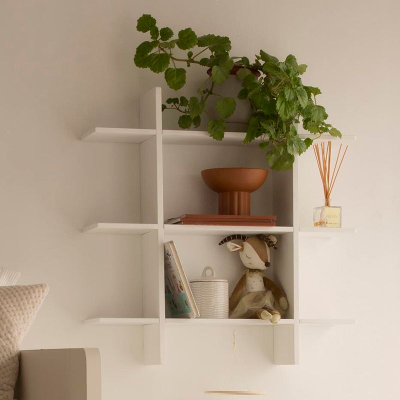 TU MESITA - Estante de pared Gin Color Blanco 70 cm TU MESITA