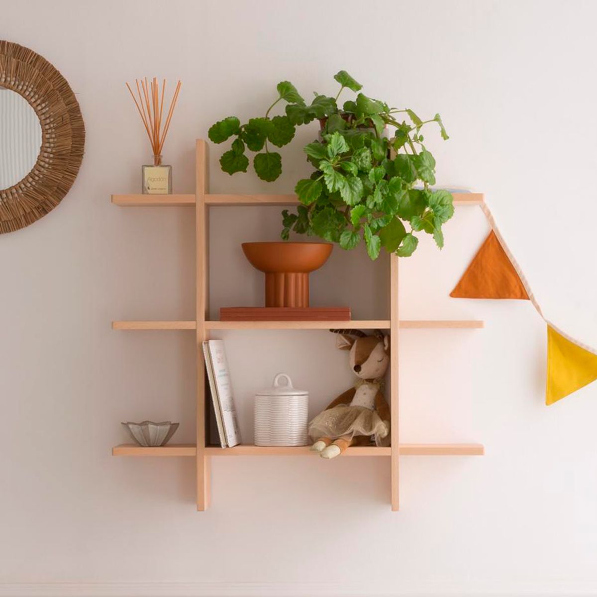 TU MESITA - Estante de pared Gin Color Duna 70 cm TU MESITA