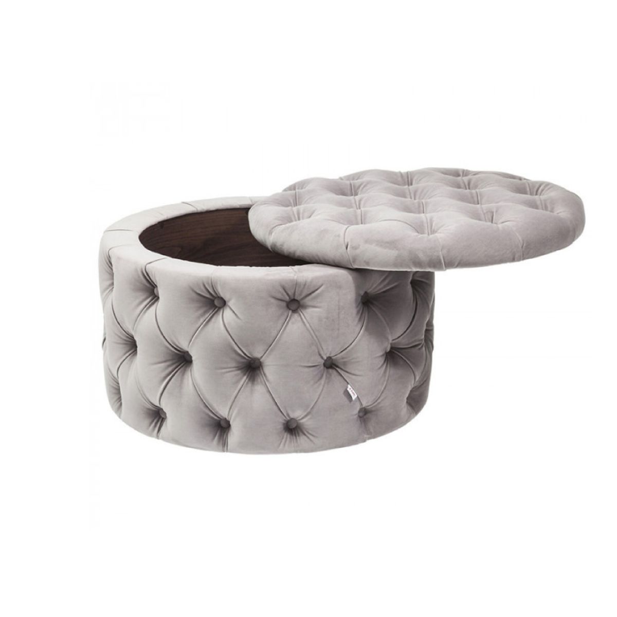 MODELARQ - PUFF TONY GRIS CAPITONE