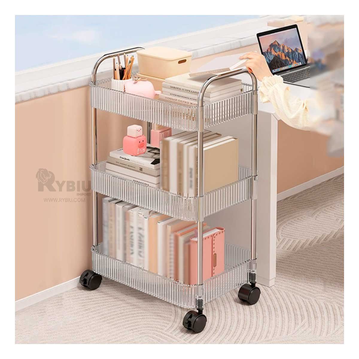 RYBIU IMPORT - Estante Organizador en Ligero de 3 Niveles Y+Regalo Stickers