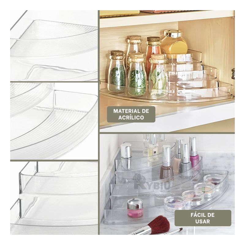 RYBIU IMPORT - Fuente Refinada de Accesorios 355x254x10 Y+Gift MiniAgenda