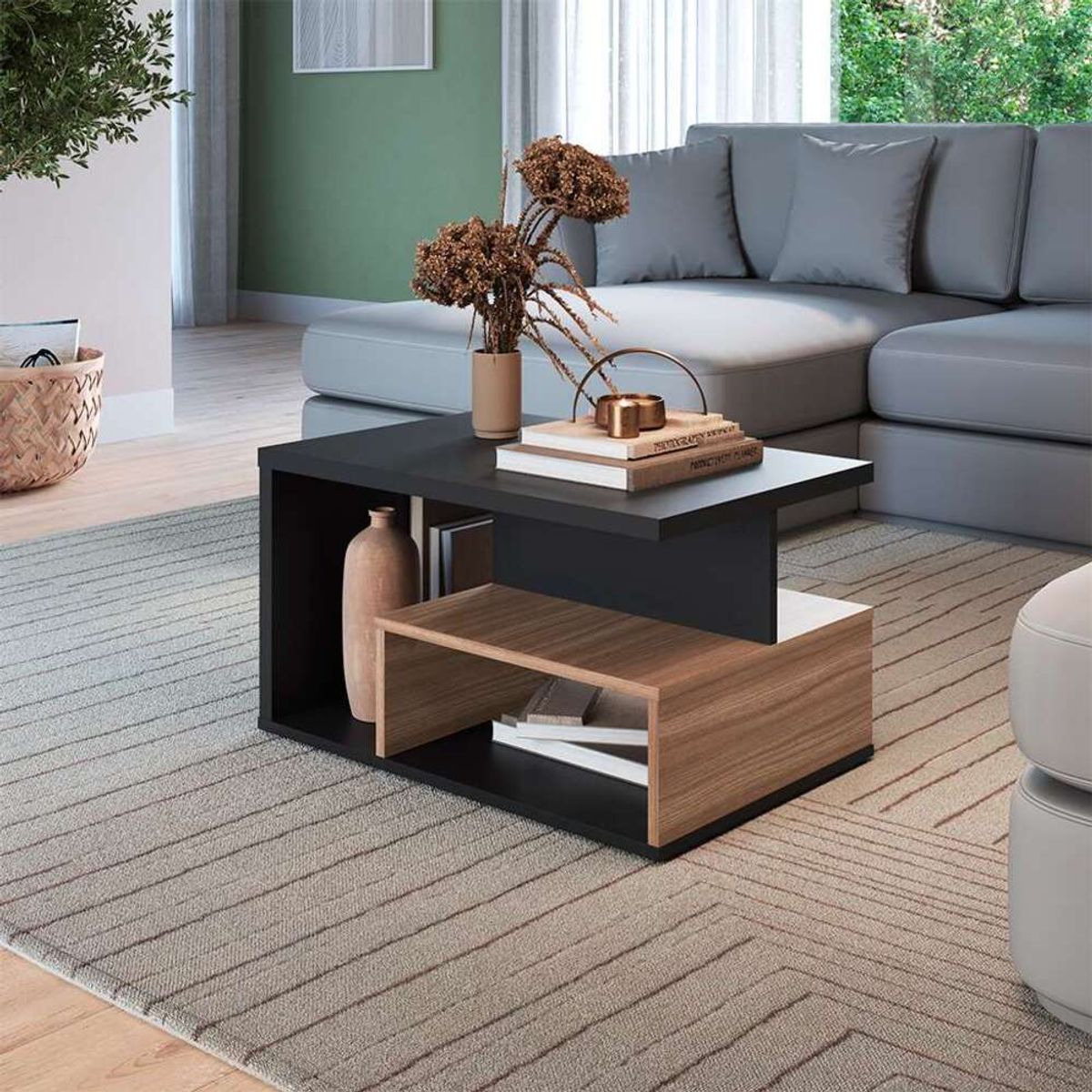 TU MESITA - Mesa de Centro Alicia color NegroDuna TU MESITA