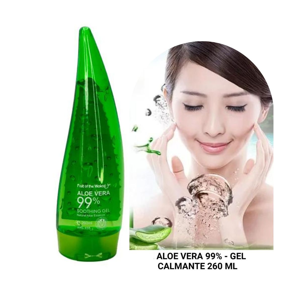 WOKALI - Gel Calmante de Aloe Vera Wokali
