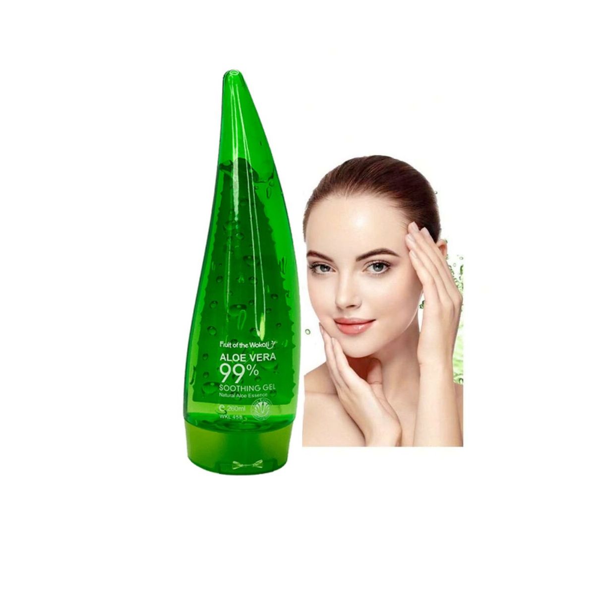 WOKALI - Gel Calmante de Aloe Vera 260ml Wokali