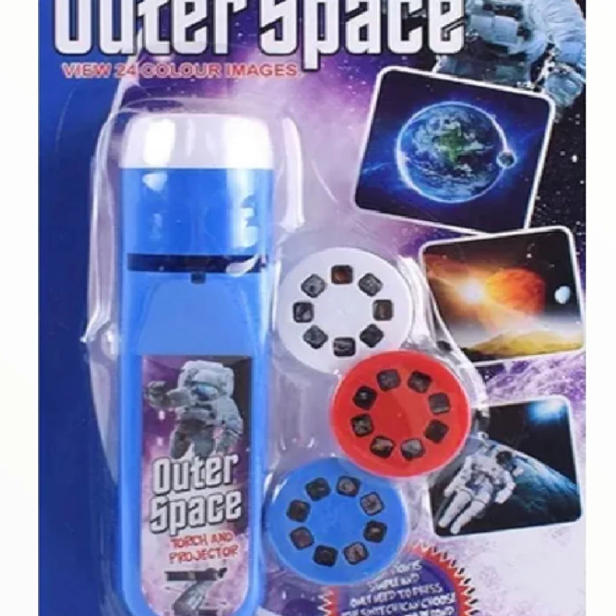 GENERICO - Linterna Proyector El Espacio