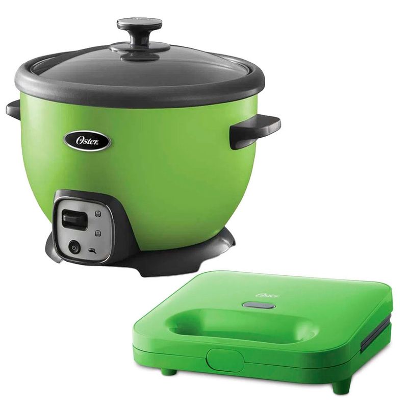 OSTER - Combo de Olla Arrocera Oster CKSTRC8029K + Sanguchera CKSTSM2885K