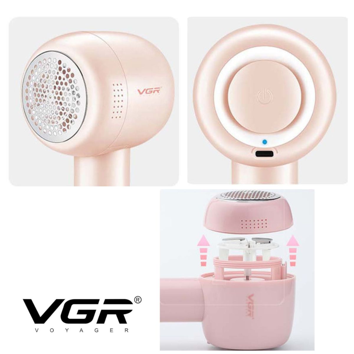 GENERICO - Saca pelusa VGR V-813 - Rosado