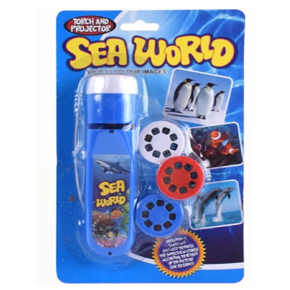 GENERICO - Linterna Proyector Vida Marina