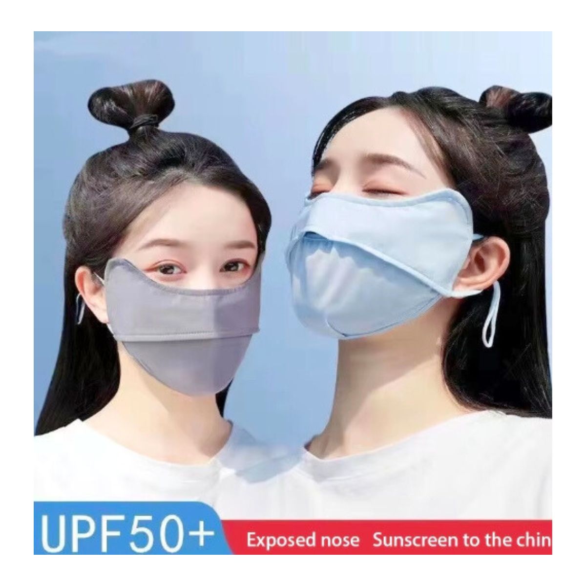 GENERICO - Mascarilla de protección solar bandana Unisex