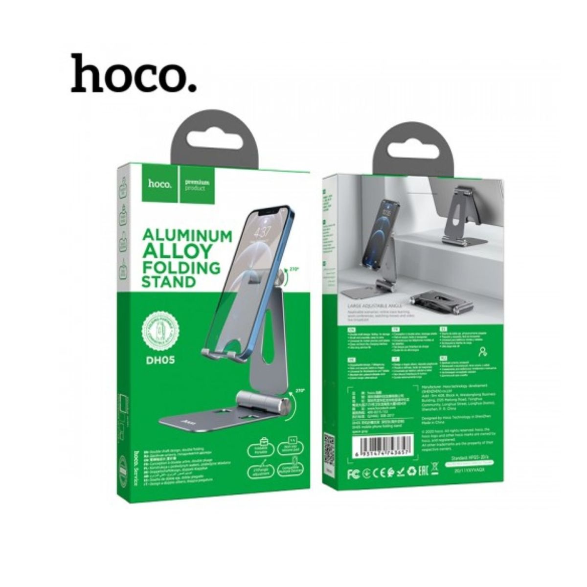 HOCO - Soporte Para Celular Tablet  Ajustable  HOCO- DH05