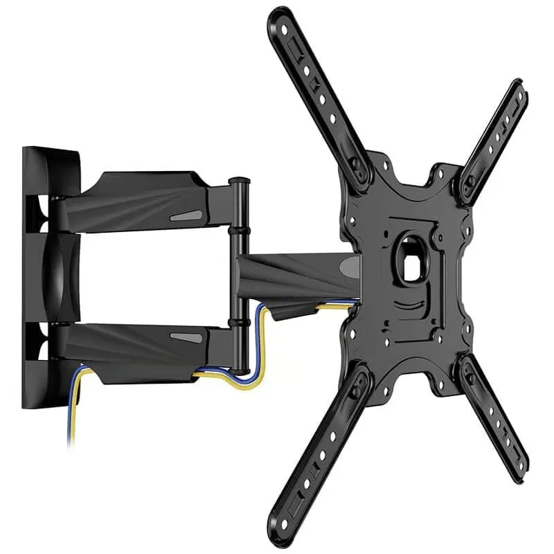 GENERICO - Rack Soporte Móvil Articulado doble brazo para TV de 32 a 60 pulgadas